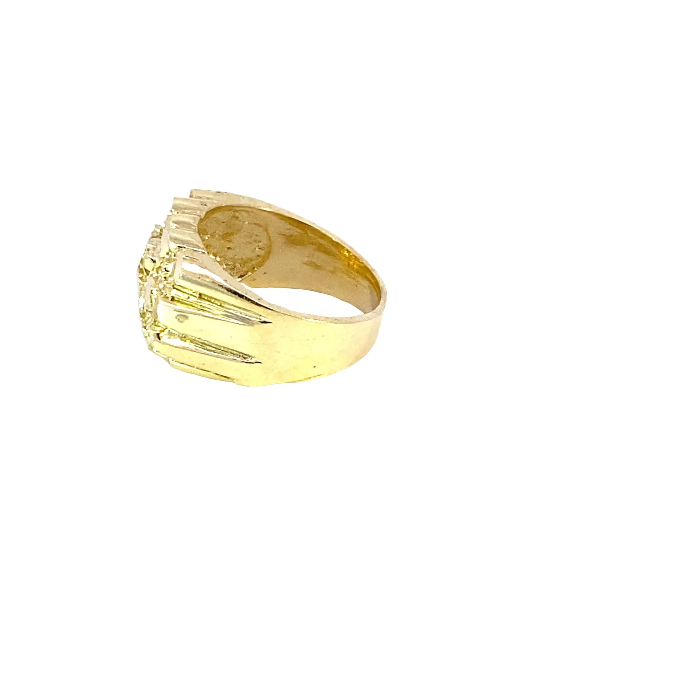 10K Gold Nugget Ring 9 Grams