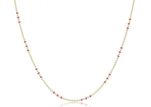 15" Choker Hope Joy - Bright Pink