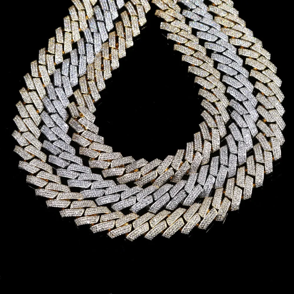 19mm Iced Out Miami Cuban Link Necklace