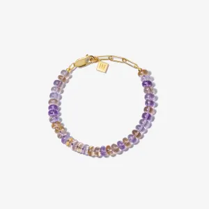 AMETRINE CANDY BEADS BRACELET