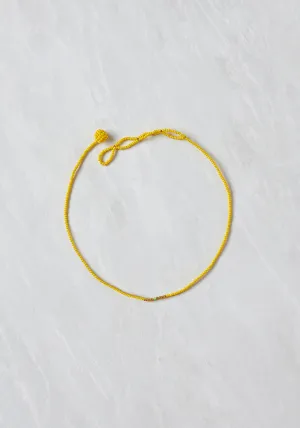 Beaded Necklace Lemon