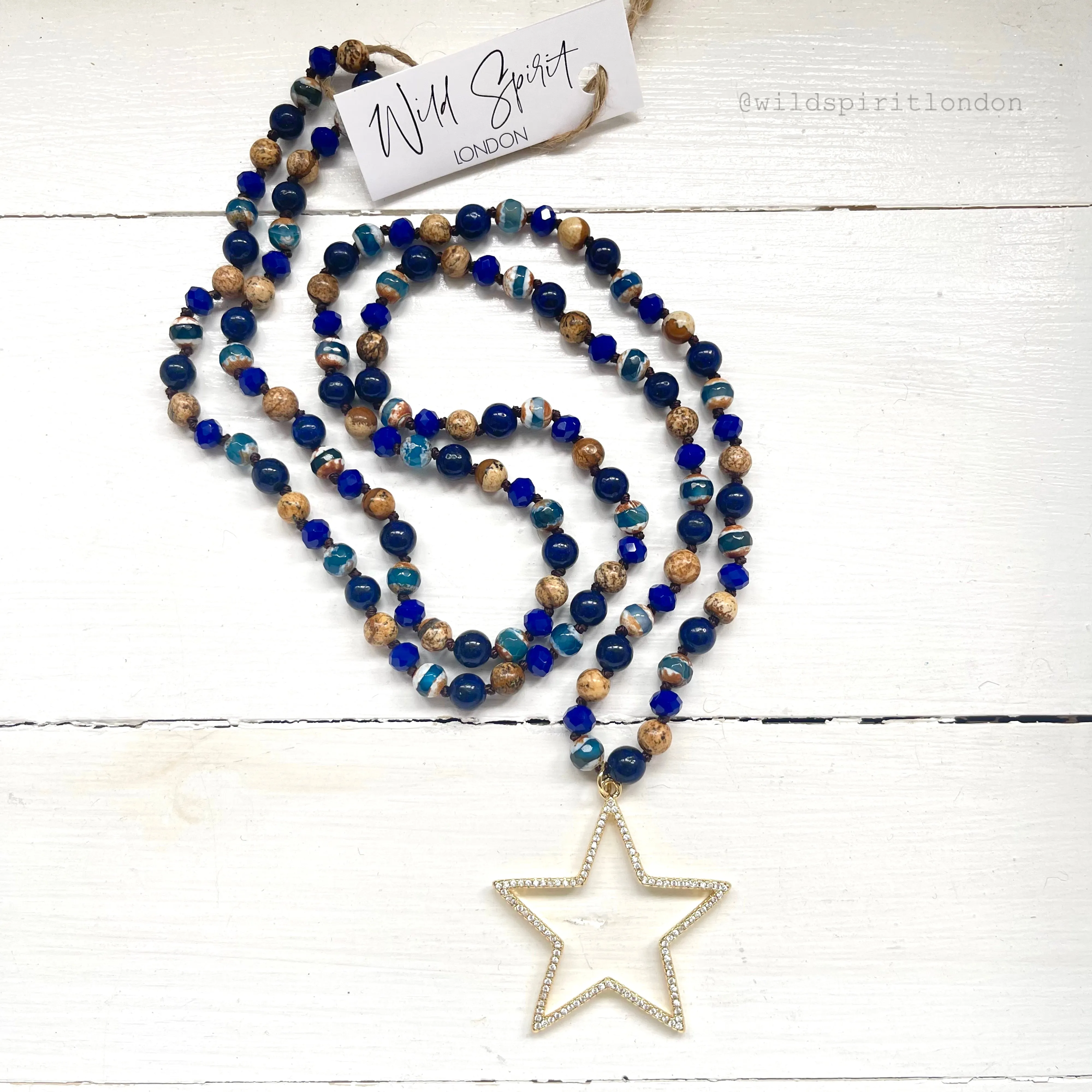 Blue Starstruck Necklace