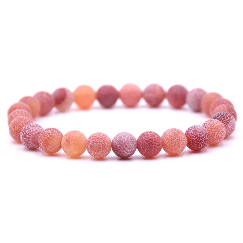 Color Weathered Stone Bracelet