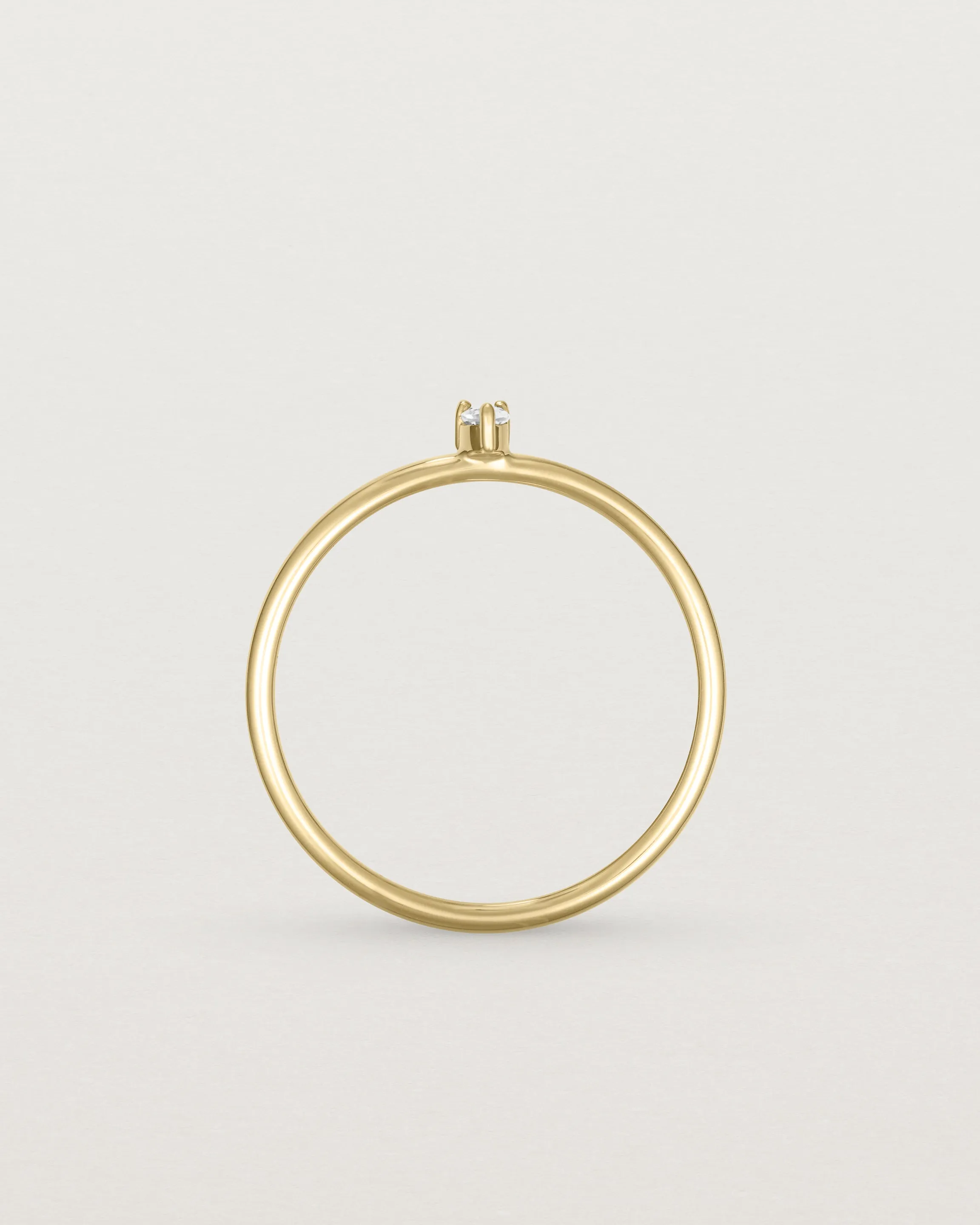 Danaë Stacking Ring | Diamond | Ready to Ship