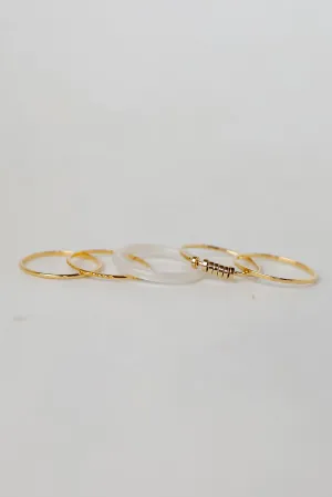 Ella Gold Ring Set