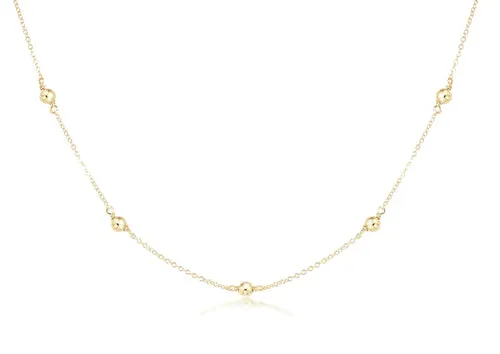 Enewton Choker Simplicity Chain Gold - Classic 6mm Gold