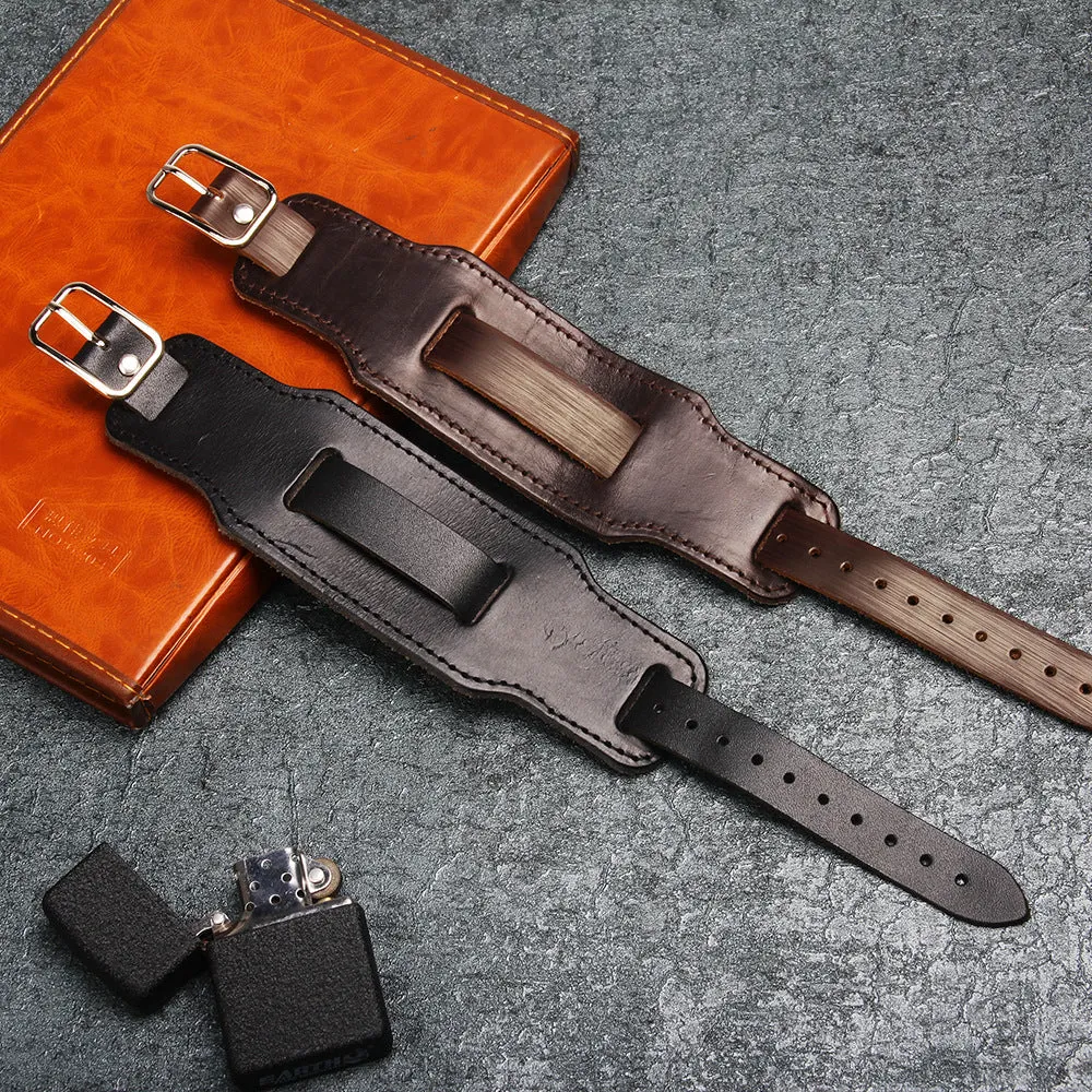 European and American punk style leather bracelet