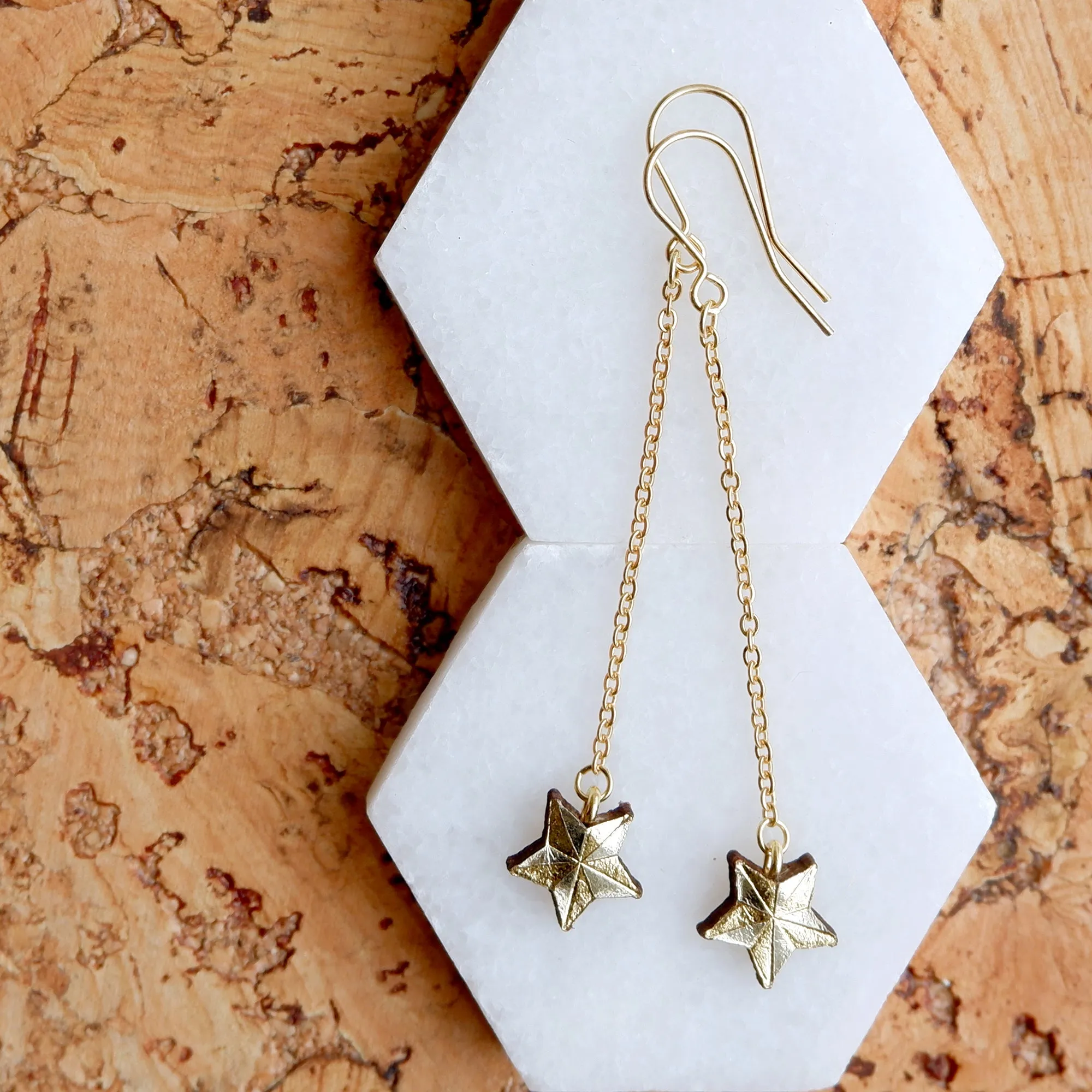 FALLING STAR . earrings