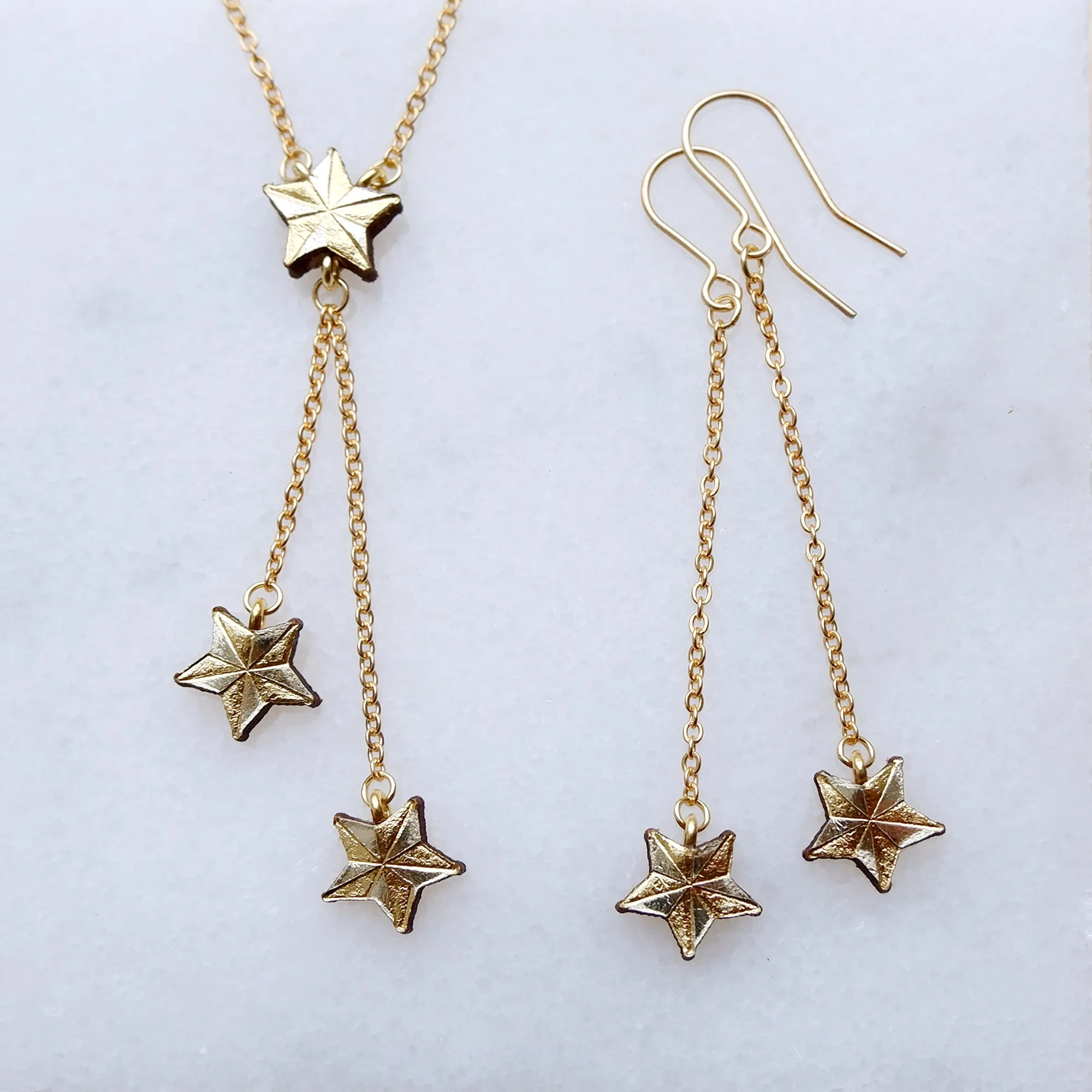 FALLING STAR . earrings