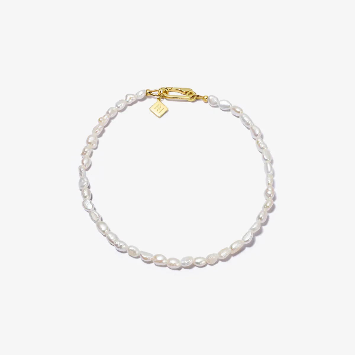 FRESH WATER PEARL CANDY BEADS ANKLET