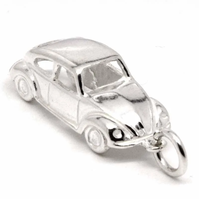 Gold Beetle Car Charm