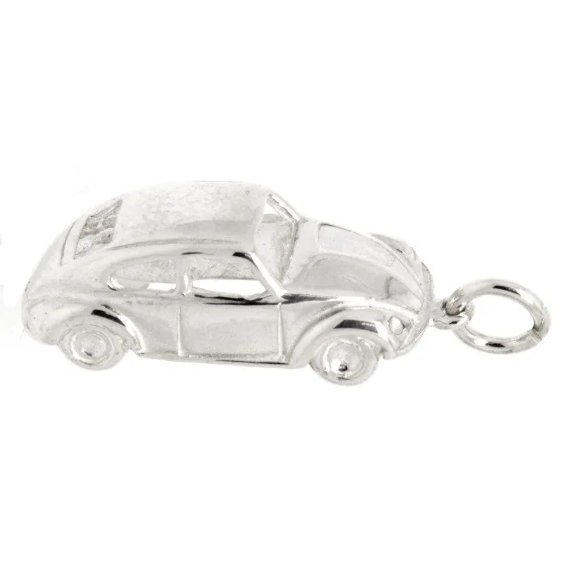 Gold Beetle Car Charm