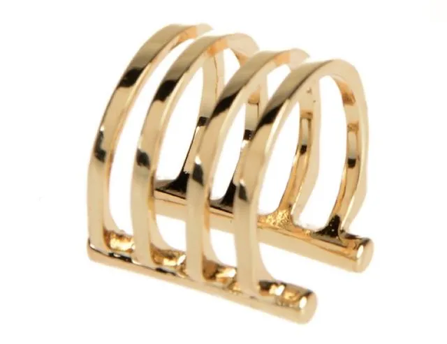 GOLD REVERSIBLE RING