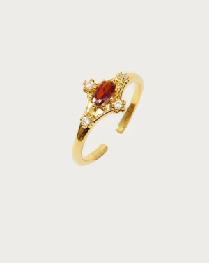 Juliet Garnet Ring