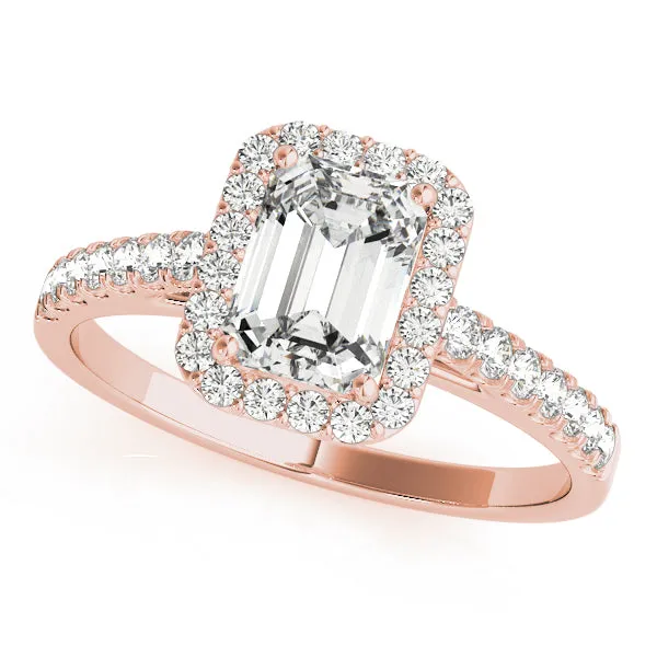 Ladies Halo Engagement Ring 50921