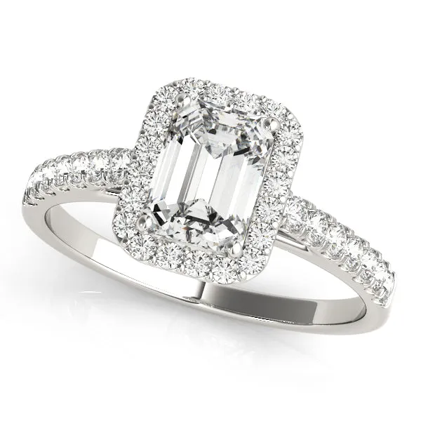 Ladies Halo Engagement Ring 50921