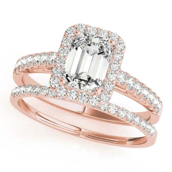 Ladies Halo Engagement Ring 50921