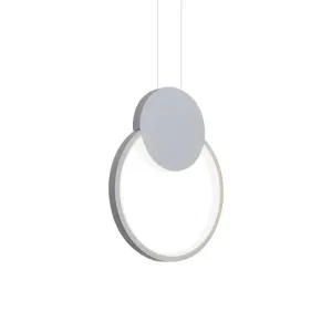 Minimalist Acrylic Pendant Light: Oval/Round/Square Shape, LED, Black/White