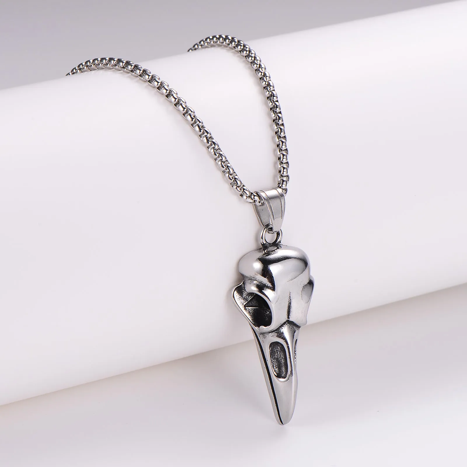 Minimalist Wing Chinese Zodiac Animal Stainless Steel Pendants