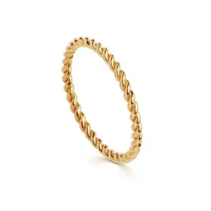 Naomi Thin Twisted Ring