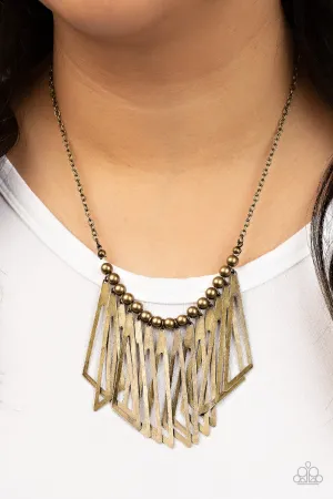 Necklaces Industrial Jungle - Brass N077