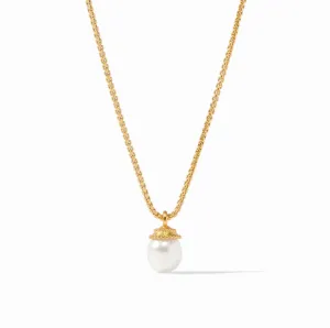 Noel Solitaire Necklace Pearl