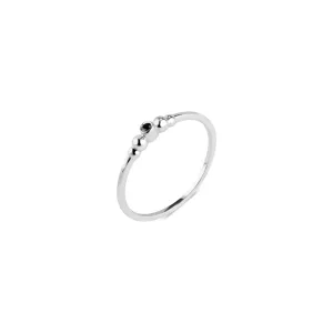 Norah, Black Diamond 14 k Ring