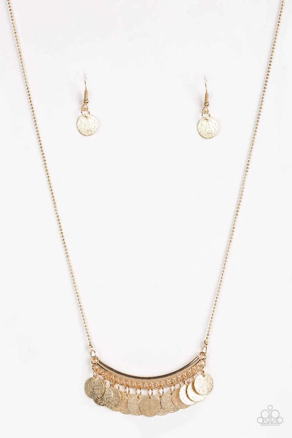 Paparazzi Necklace ~ Bohemian Bombshell - Gold