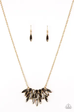 Paparazzi Necklace ~ Crowning Moment - Gold