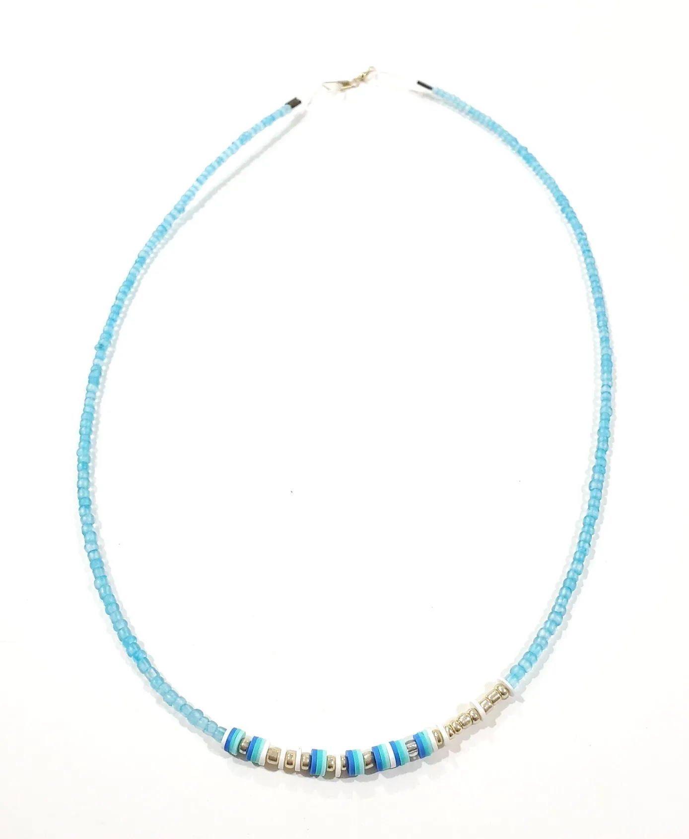 "Shem Creek" Morse Code Necklace