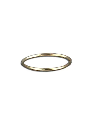 Rounded Gold FIlled Band