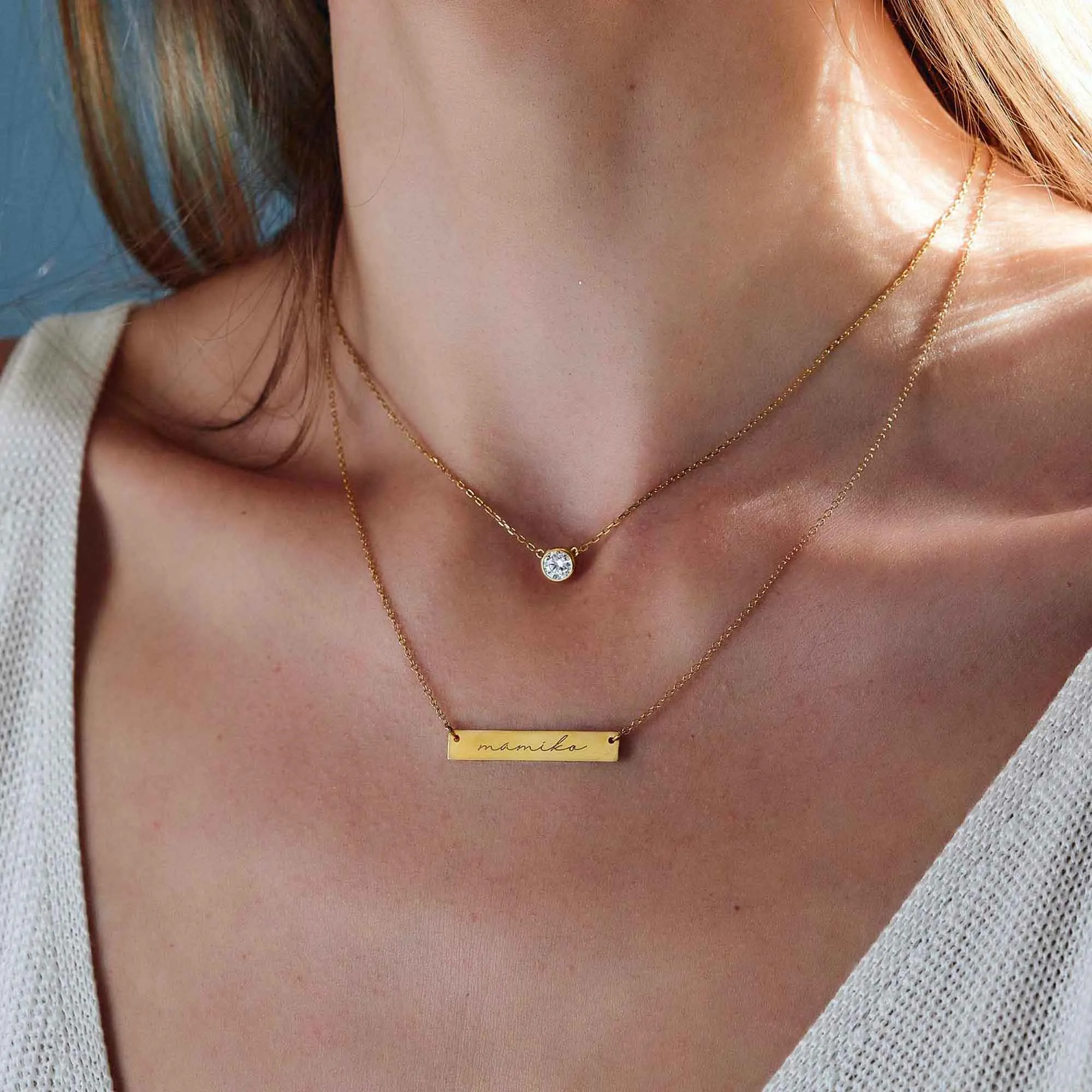 Solitaire Necklace