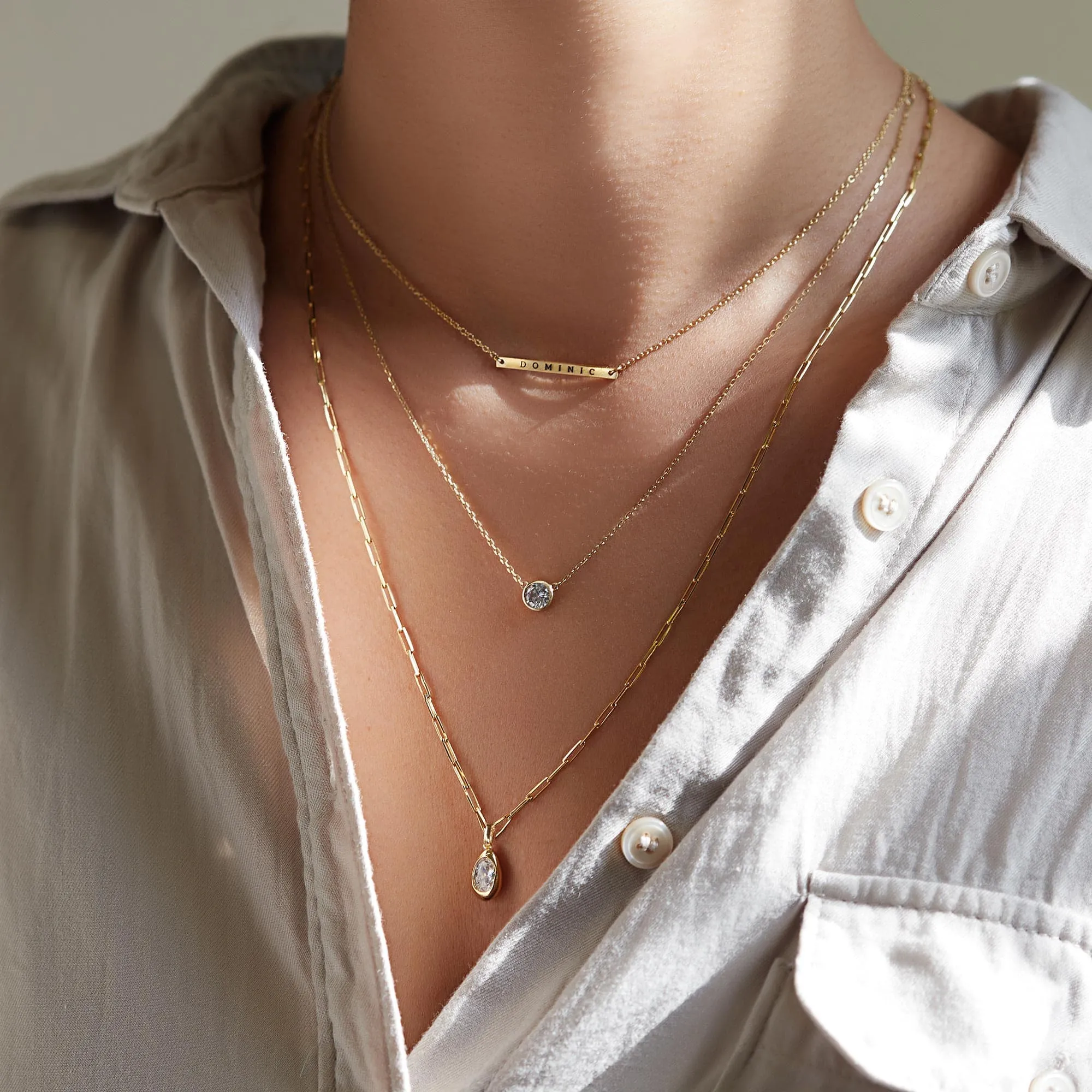 Solitaire Necklace