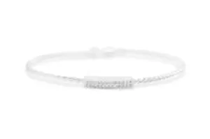 Stia Power of Attraction Bracelet Pavé Double Bar