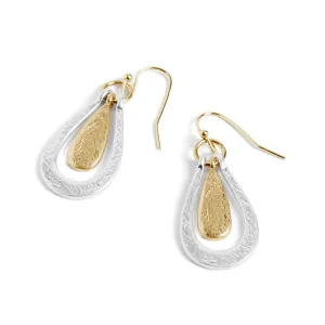 Swinging Teardrop Earrings