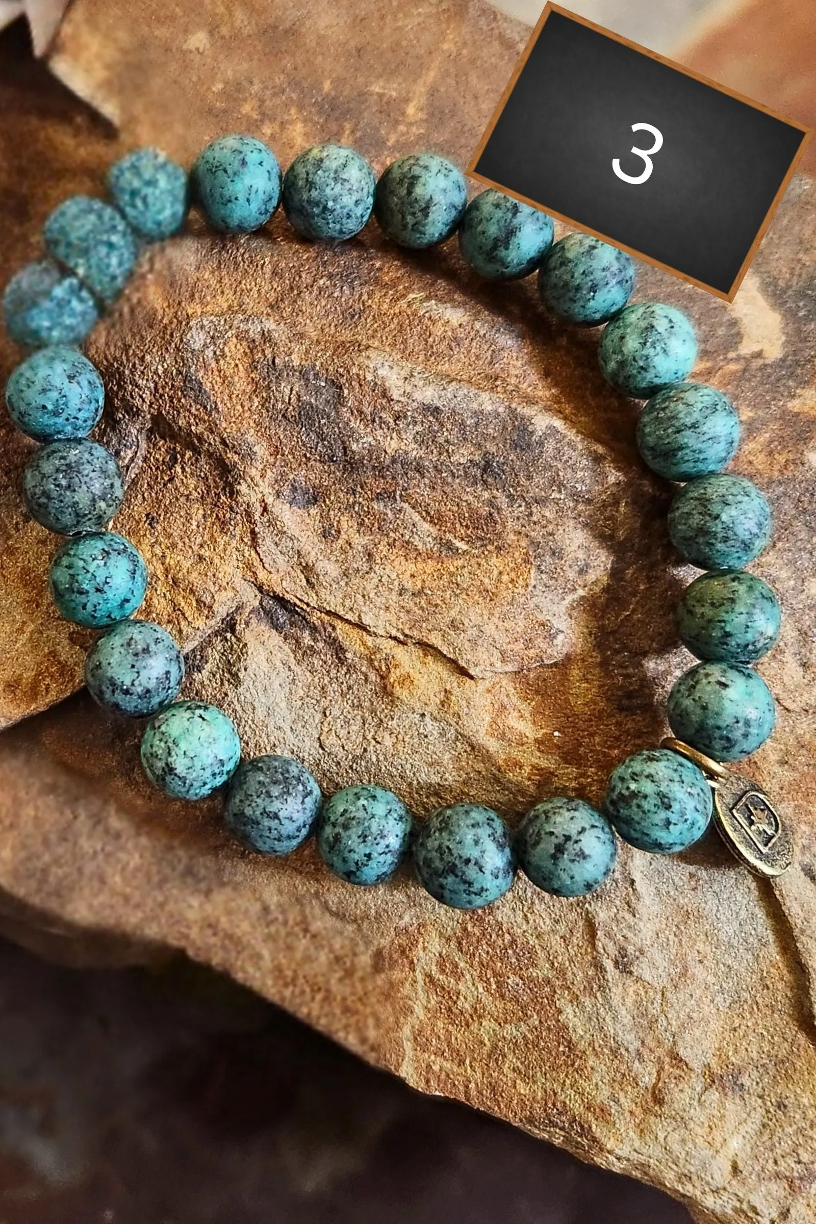 Tessa African Turquoise Stretch Bracelets - 4 Styles